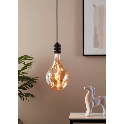 Distorted Bulb LED E27 Amber
