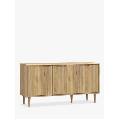 EasyKlix Sherbrooke Large Sideboard, Oak Oak | H738 x W1392 x D430mm