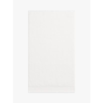John Lewis Organic Cotton Towels White | L90 x W50cm