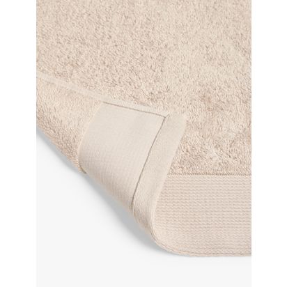 John Lewis Organic Cotton Towels Putty | L135 x W70cm