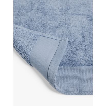 John Lewis Organic Cotton Towels Pacific | L90 x W50cm