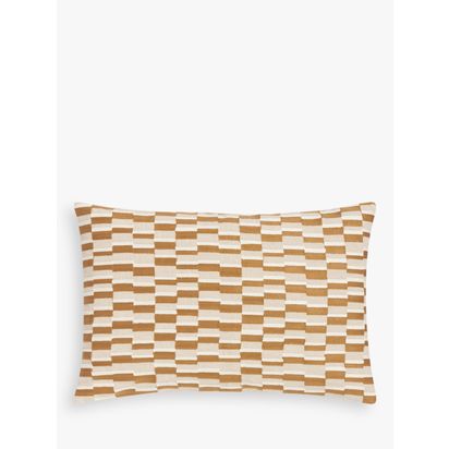 John Lewis Vista Cushion Caramel | 35 x 55cm
