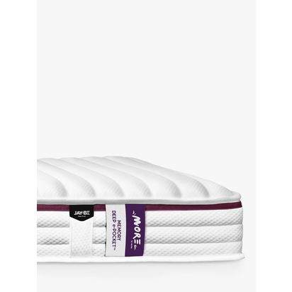 JAY-BE MORE Memory E-Pocket Children's Mattress, Medium Tension, European Single White | H19 x W90 x L200cm