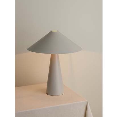 Orta - 1 light warm white cone table lamp