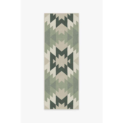 Mariposa Sage Rug - 75 x 215 cm - Rug + Pad System