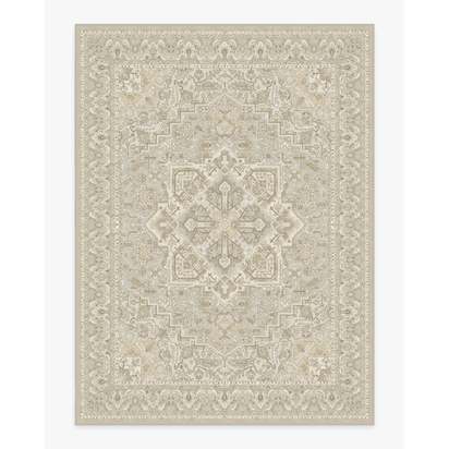 Hendesi Heriz Cream Flatwoven Rug - 275 x 365 cm - Rug + Pad System