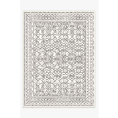 Loseta Grey Outdoor Rug - 275 x 365 cm - Rug + Pad System