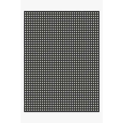 Adde Black Outdoor Rug - 275 x 365 cm - Rug + Pad System