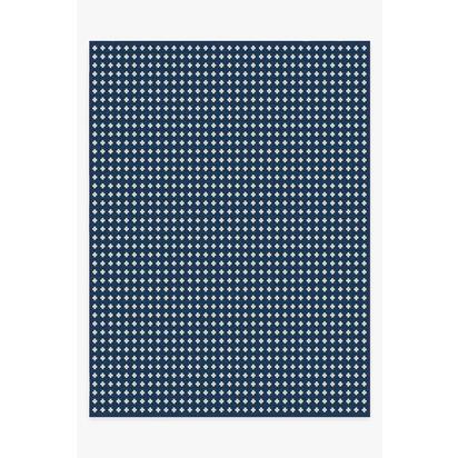 Adde Navy Outdoor Rug - 275 x 365 cm - Rug + Pad System
