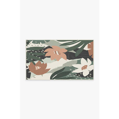 Arcadia Desert Sage Outdoor Rug - 90 x 150 cm - Rug + Pad System