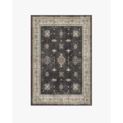 Verena Dark Wood Flatwoven Rug - 120 x 185 cm - Rug + Pad System
