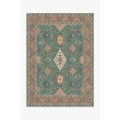Ranier Copper Sage Outdoor Rug - 150 x 215 cm - Rug + Pad System