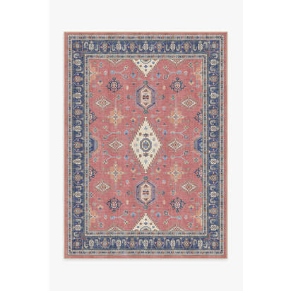 Ranier Cayenne Red Outdoor Rug - 150 x 215 cm - Rug + Pad System