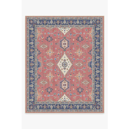 Ranier Cayenne Red Outdoor Rug - 245 x 305 cm - Rug + Pad System