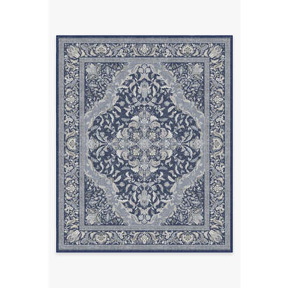 Allura Soft Navy Outdoor Rug - 245 x 305 cm - Rug + Pad System