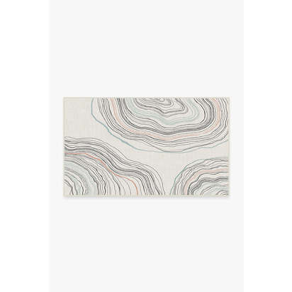 Kalder Sandstone Outdoor Rug - 90 x 150 cm - Rug + Pad System