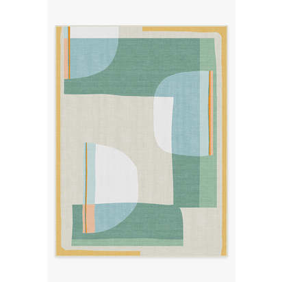 Olena Jade Outdoor Rug - 275 x 365 cm - Rug + Pad System