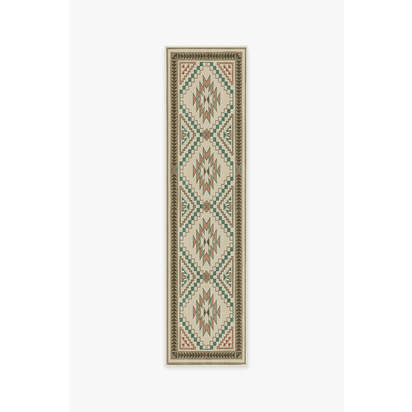 Desert Sunrise Outdoor Rug - 75 x 305 cm - Rug + Pad System