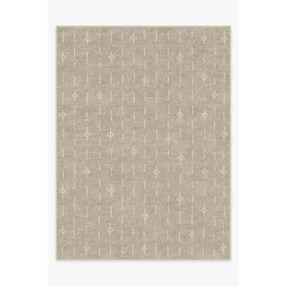 Alina Light Stone Flatwoven Rug - 275 x 365 cm - Rug + Pad System