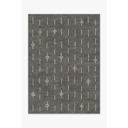 Alina Grey Flatwoven Rug - 150 x 215 cm - Rug + Pad System