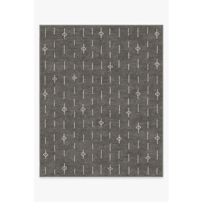 Alina Grey Flatwoven Rug - 245 x 305 cm - Rug + Pad System
