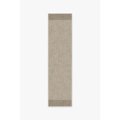 Solvi Stone Flatwoven Rug - 75 x 305 cm - Rug + Pad System