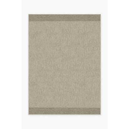Solvi Stone Flatwoven Rug - 150 x 215 cm - Rug + Pad System