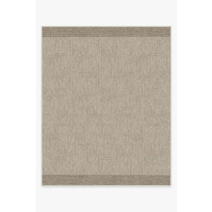 Solvi Stone Flatwoven Rug - 245 x 305 cm - Rug + Pad System