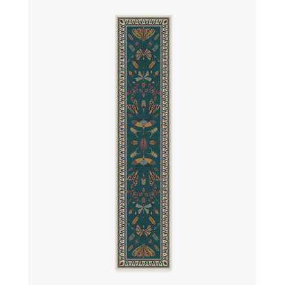 Flutterby Flatwoven Rug by Iris Apfel - 75 x 365 cm - Rug + Pad System