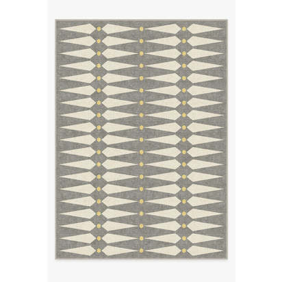 Carnaby Shadow Del Sol Flatwoven Rug by Jonathan Adler - 305 x 425 cm - Rug + Pad System