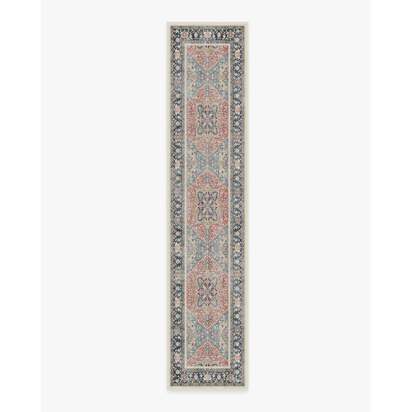 Kamran Cayenne Red Flatwoven Rug - 75 x 365 cm - Rug + Pad System