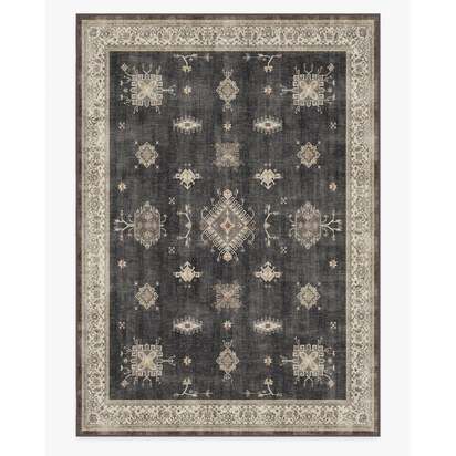 Verena Dark Wood Flatwoven Rug - 305 x 425 cm - Rug + Pad System