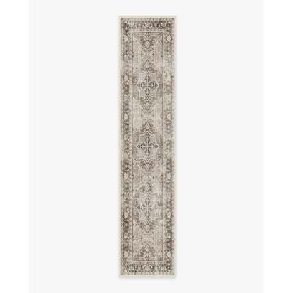 Kamran Hazel Flatwoven Rug - 75 x 365 cm - Rug + Pad System