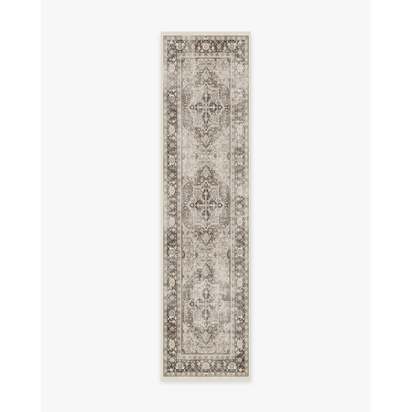Kamran Hazel Flatwoven Rug - 75 x 305 cm - Rug + Pad System