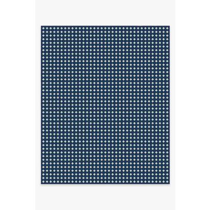 Adde Navy Outdoor Rug - 245 x 305 cm - Rug + Pad System