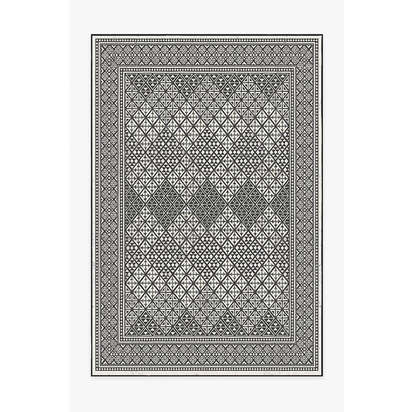 Loseta Black Outdoor Rug - 185 x 275 cm - Rug + Pad System