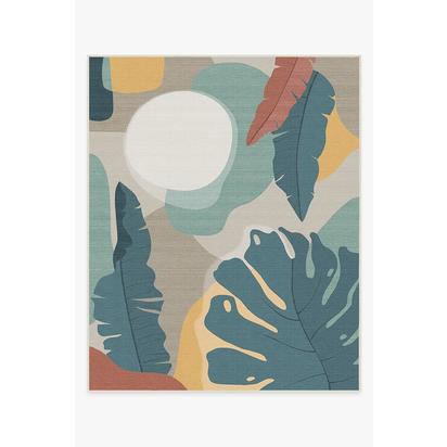 Havana Multicolour Outdoor Rug - 245 x 305 cm - Rug + Pad System