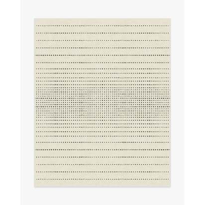 Array Black & Ivory Flatwoven Rug - 245 x 305 cm - Rug + Pad System