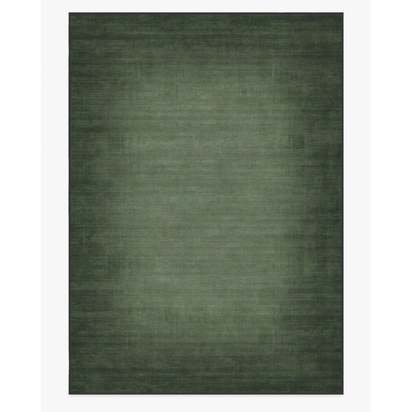 Aura Ombre Solid Sage Flatwoven Rug - 305 x 425 cm - Rug + Pad System