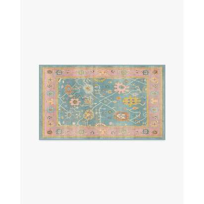 Jemima Multicolour Flatwoven Rug - 90 x 150 cm - Rug + Pad System