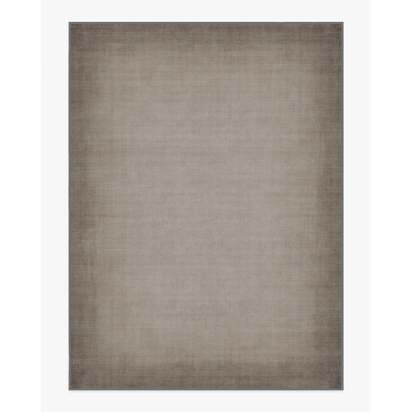 Aura Ombre Solid Ash Grey Flatwoven Rug - 275 x 365 cm - Rug + Pad System