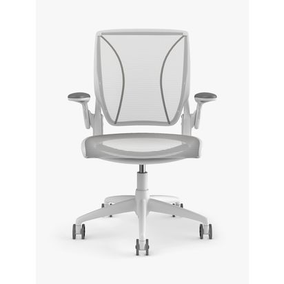 Humanscale Diffrient World Mesh Task Chair White/White | H102.9 x W66.0 x D61.0cm