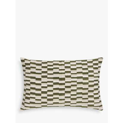 John Lewis Vista Cushion Avocado | 35 x 55cm