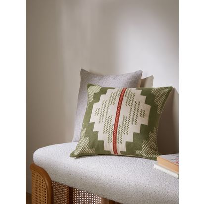 John Lewis Tulum Cushion Avocado | L45 x W45cm
