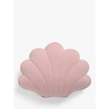 John Lewis Shell Cushion Pink | H33 x W40 x D6cm