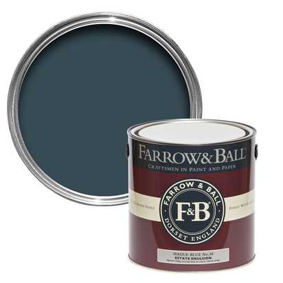 Farrow & Ball Hague Blue 2.5 L Estate Emulsion No. 30
