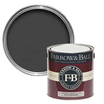Farrow & Ball Tanner's Brown 2.5 L Modern Emulsion No. 255