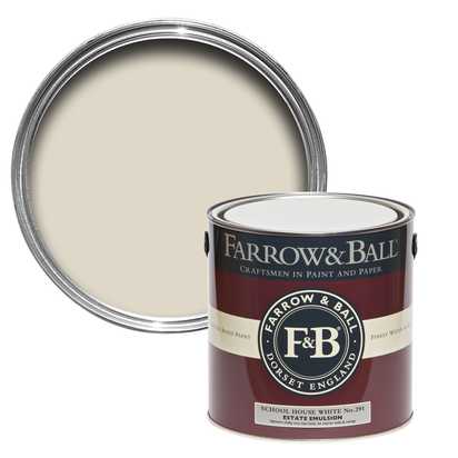 Farrow & Ball School House White 2.5 L Modern Emulsion No. 291