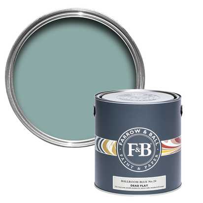 Farrow & Ball Ballroom Blue 750 ml Dead Flat No. 24