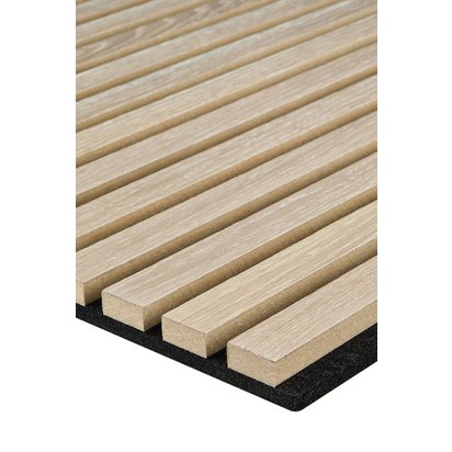 SlatWall Acoustic Washed Oak